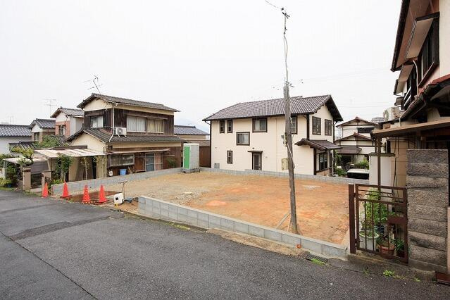 北九州市小倉南区志井４丁目の新築一戸建の前面道路含む現地写真| 