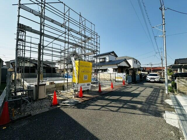 北九州市小倉南区横代北町２丁目の新築一戸建の前面道路含む現地写真| 