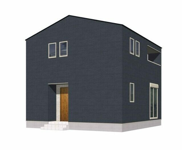 北九州市小倉南区湯川新町３丁目の新築一戸建の外観パース| 