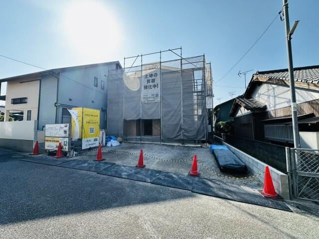 北九州市小倉南区湯川新町３丁目の新築一戸建の前面道路含む現地写真| 