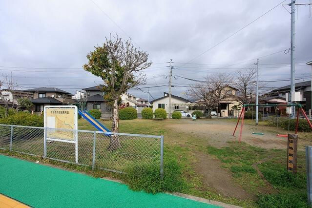 古賀市中央６丁目の新築一戸建の庭|団地東公園まで270m 