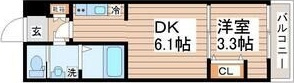 アンセル泉中央の間取り