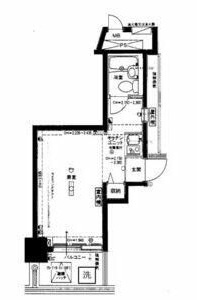 【間取り】 | 新宿御苑ダイカンプラザ | 間取りです。