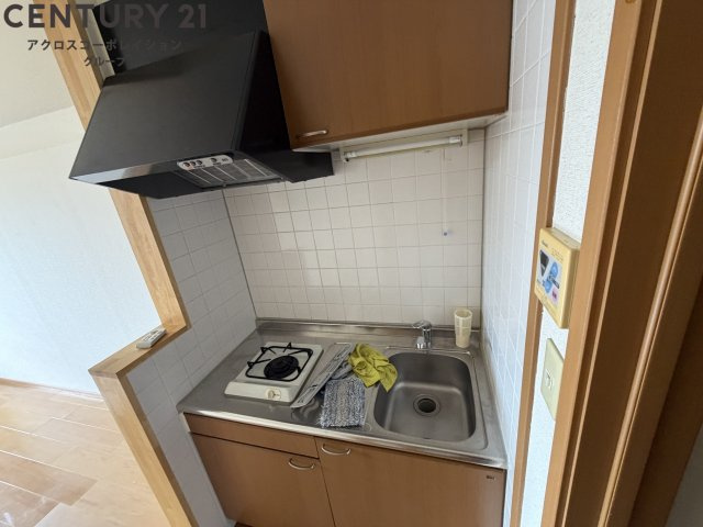 壁付けキッチンでスペースを有効活用できます！