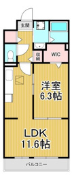 パルク大西の間取り