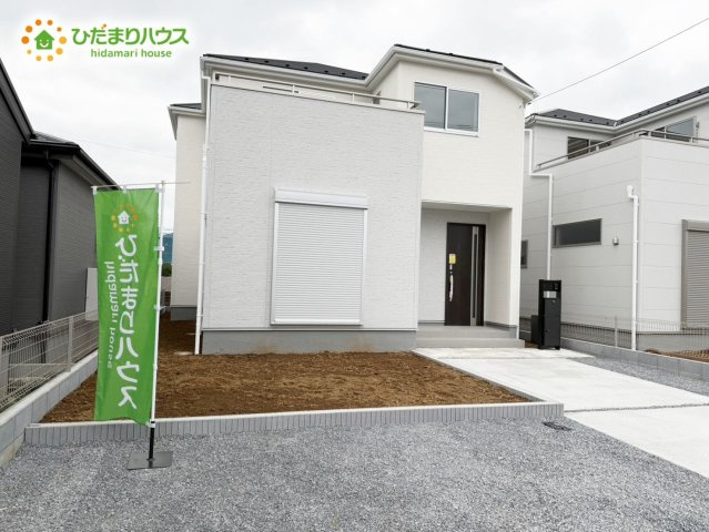 野田市木間ケ瀬1期　新築戸建　3号棟の庭|家族みんなで広～いお庭でバーベキューが楽しめます(^^♪						
