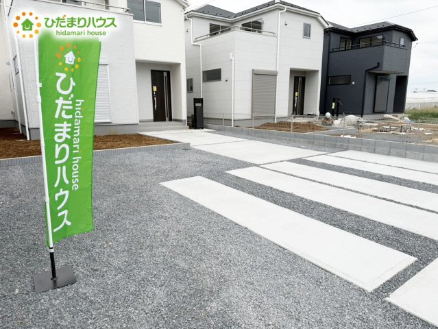 野田市木間ケ瀬1期　新築戸建　3号棟の駐車場|駐車場スペース3台分（車種により異なる場合がございます。）
