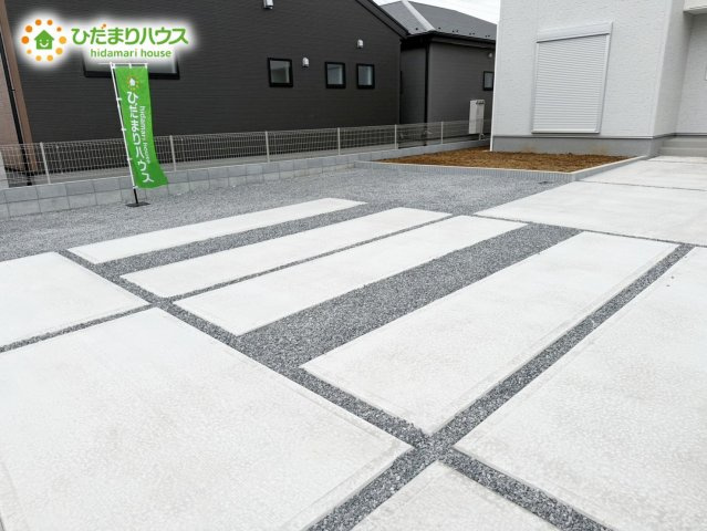 野田市木間ケ瀬1期　新築戸建　3号棟の駐車場|駐車場スペース3台分（車種により異なる場合がございます。）