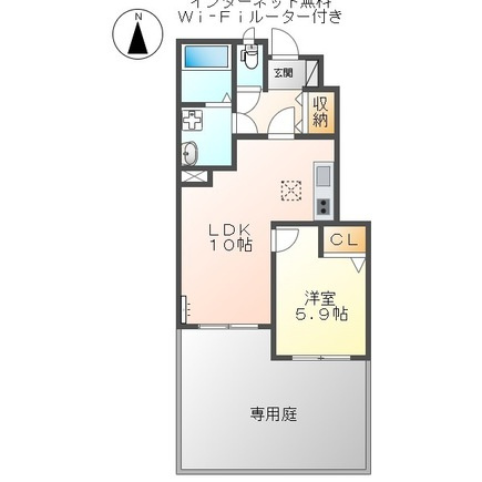 ジュピターⅠの間取り