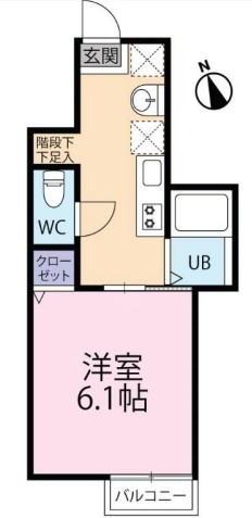 国分寺市東元町２丁目のアパート