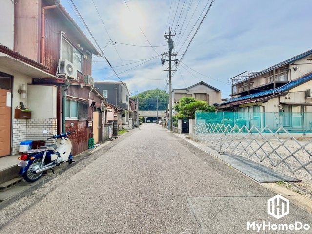 春日井市南花長町　3期の前面道路含む現地写真