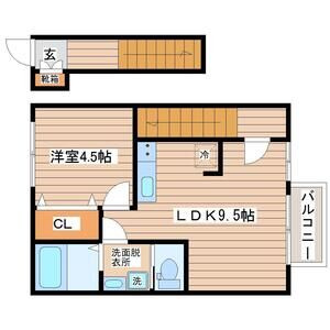 ARC’CITY　ASUTO　NAGAMACHIの間取り