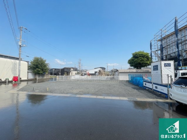 姫路市余部区下余部　新築一戸建ての外観|現在の進捗状況です！順調に作業進行中、完成が待ち遠しいです！詳細の間取り等、お気軽にお問い合わせください！