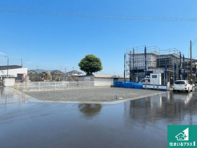 姫路市余部区下余部　新築一戸建ての外観|現在建築中！落ち着いた街並みで新生活を始めることが出来そう！周辺の物件も併せてご紹介させて頂きます！