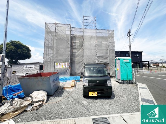 姫路市余部区下余部　新築一戸建ての外観|現在建築中！落ち着いた街並みで新生活を始めることが出来そう！周辺の物件も併せてご紹介させて頂きます！