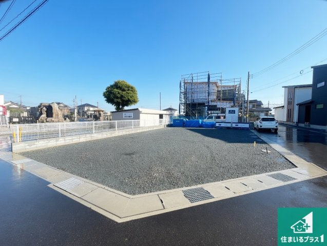 姫路市余部区下余部　新築一戸建ての外観|現在の進捗状況です！順調に作業進行中、完成が待ち遠しいです！詳細の間取り等、お気軽にお問い合わせください！