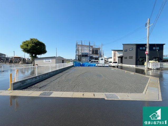 姫路市余部区下余部　新築一戸建ての外観|現在建築中！落ち着いた街並みで新生活を始めることが出来そう！周辺の物件も併せてご紹介させて頂きます！