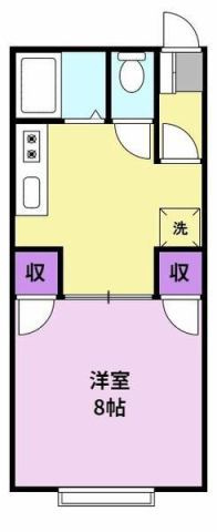 サンハイツ坂口の間取り