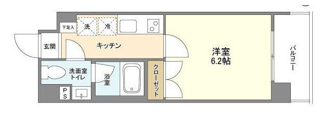 ＲＪＲリクロス西馬込の間取り|間取りです。