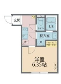 カインドネス西瑞江の間取り|間取りです。