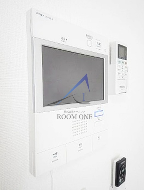 ガーラ・ヴィスタ水天宮前のセキュリティ|モニター付きインターホンです。