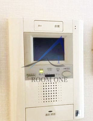サンクレスのセキュリティ|モニター付きインターホンです。