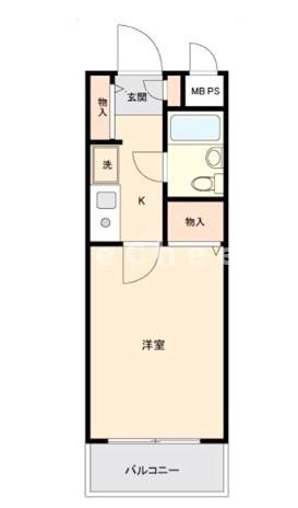 ミリオンコート富士見台の間取り