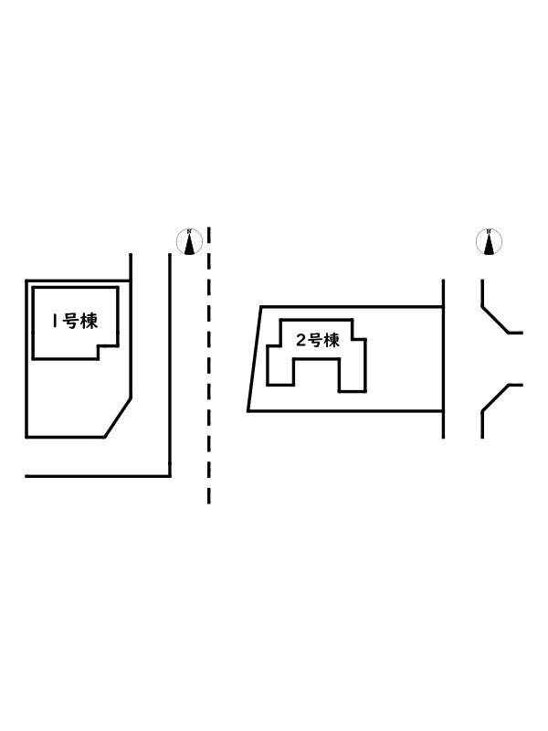 姫路市余部区下余部/新築戸建の区画図