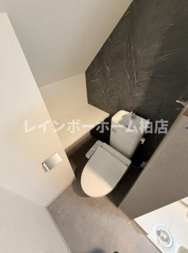 特典：仲介手数料が無料です!!のトイレ|落ち着いたトイレです