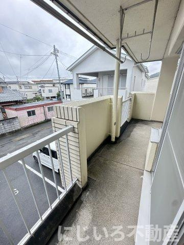 コーポ松橋のバルコニー