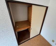 羽村市小作台３丁目の賃貸マンションの収納