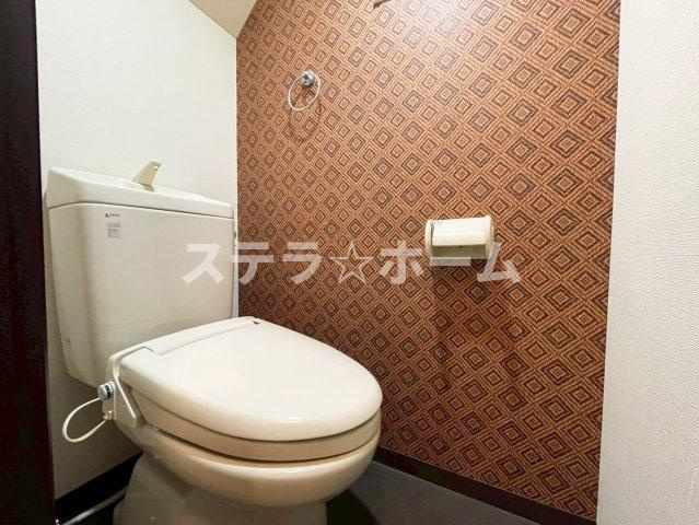 上津島3　中古戸建のトイレ|ゆったりとした空間のトイレです