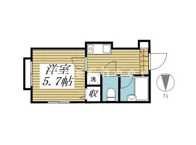 アンクレージュの間取り
