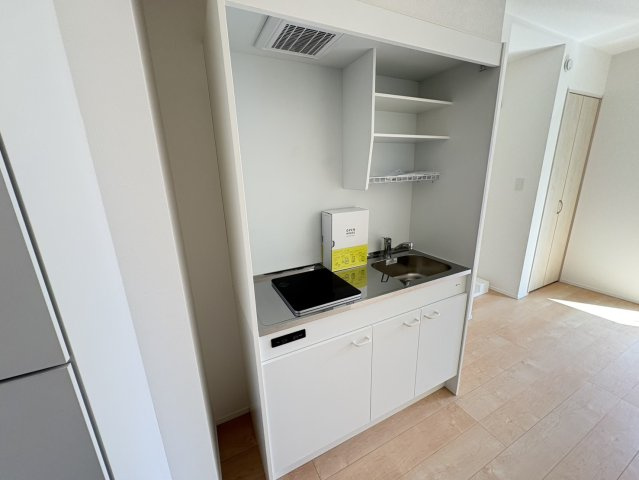 市川市須和田２丁目のアパートのキッチン