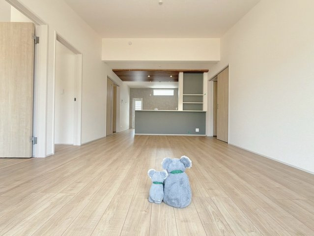 【居間・リビング】 | 前橋市上佐鳥町　平屋　新築住宅 | 同社施工例