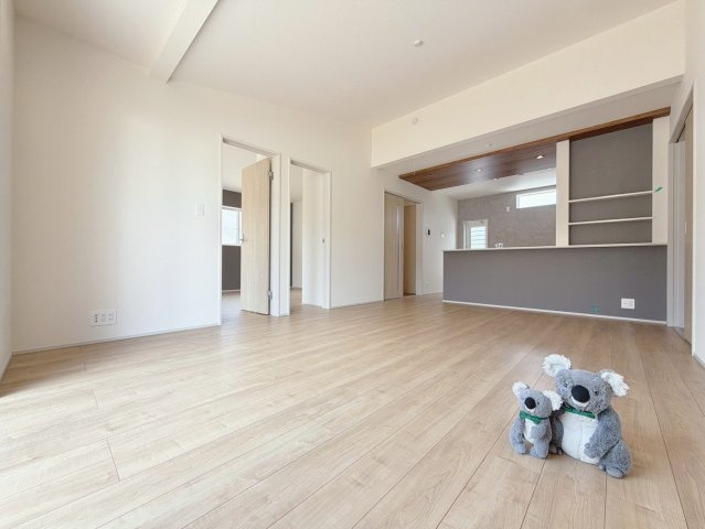 【居間・リビング】 | 前橋市上佐鳥町　平屋　新築住宅 | 同社施工例