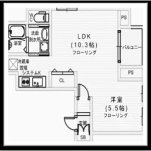 パラッツオ新町の間取り