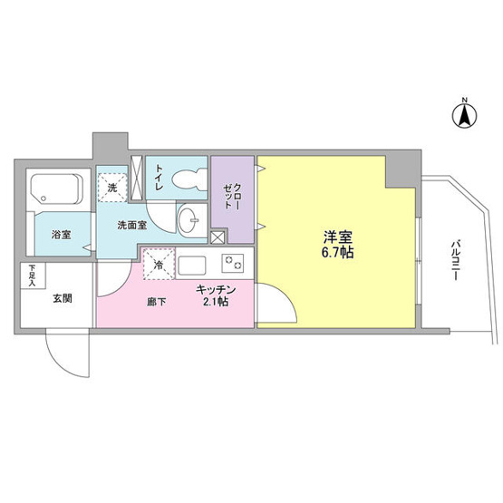 【間取り】 | ロハス旗の台