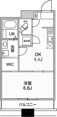 アーバンフラッツ瓦町の間取り