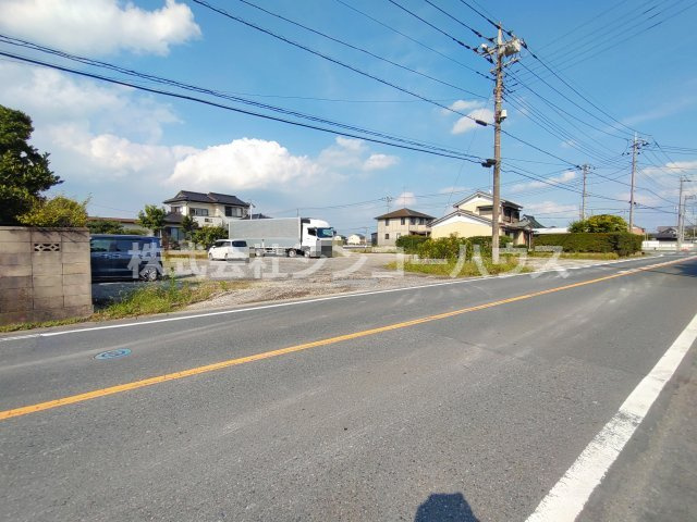 【前面道路含む現地写真】 | 加須市間口　土地A