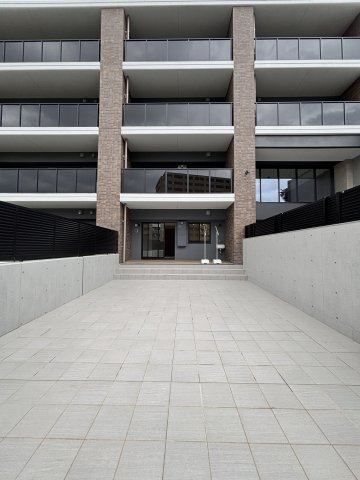 S-RESIDENCE愛宕SOUTHのバルコニー