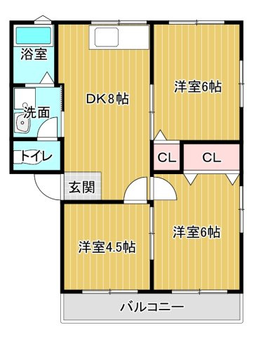 メゾンファーストの間取り