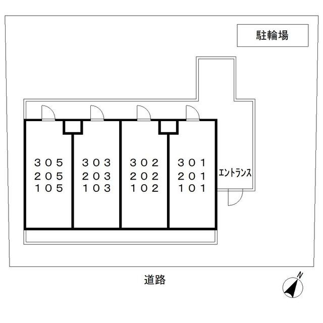 ソレアードの区画図