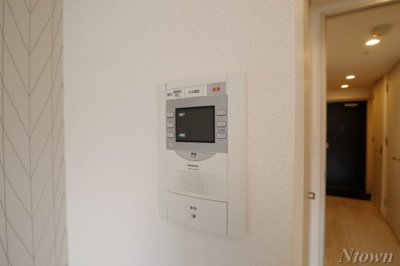 【セキュリティ】 | プレサンス上前津プレス | モニター付きインターホンです