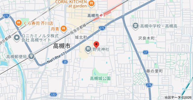 ハイツ大手町Ⅱの地図