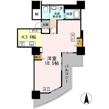 【間取り】 | 品川シーサイドビュータワー Ⅱ