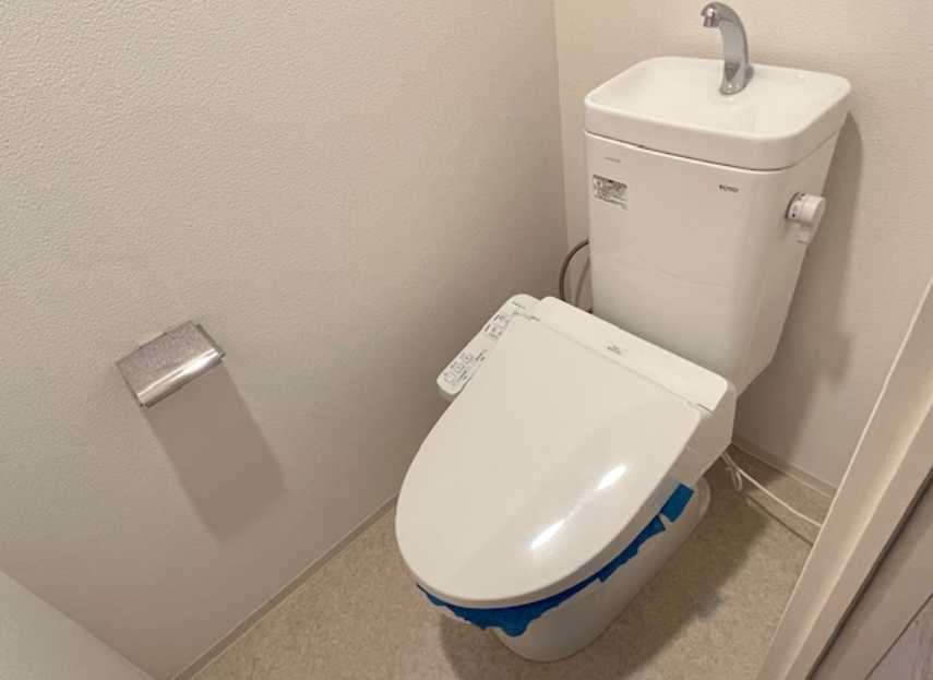 RELUXIA三軒茶屋　ペット相談　分譲　築浅　ネット無料のトイレ
