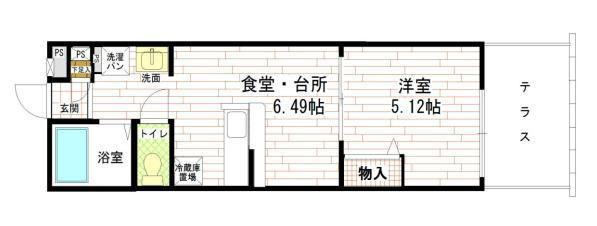 Perla穂積の間取り