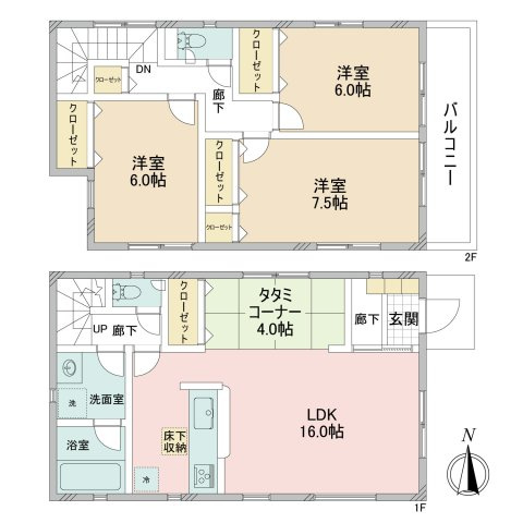 【間取り】 | 3LDKは、リビングダイニングキッチンと3つの居室がある間取り。ファミリー層に非常に人気の高い間取りで、広々としたリビングで家族団らんを楽しみ、個室でプライベートな時間も確保できるのが大きな魅力です。