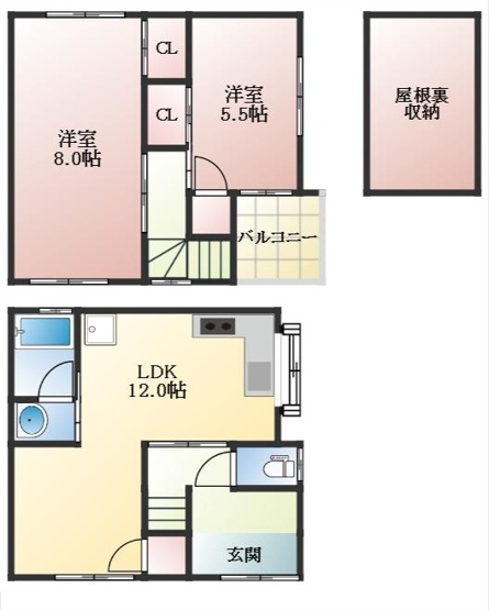【間取り】 | 南恵我之荘3丁目戸建